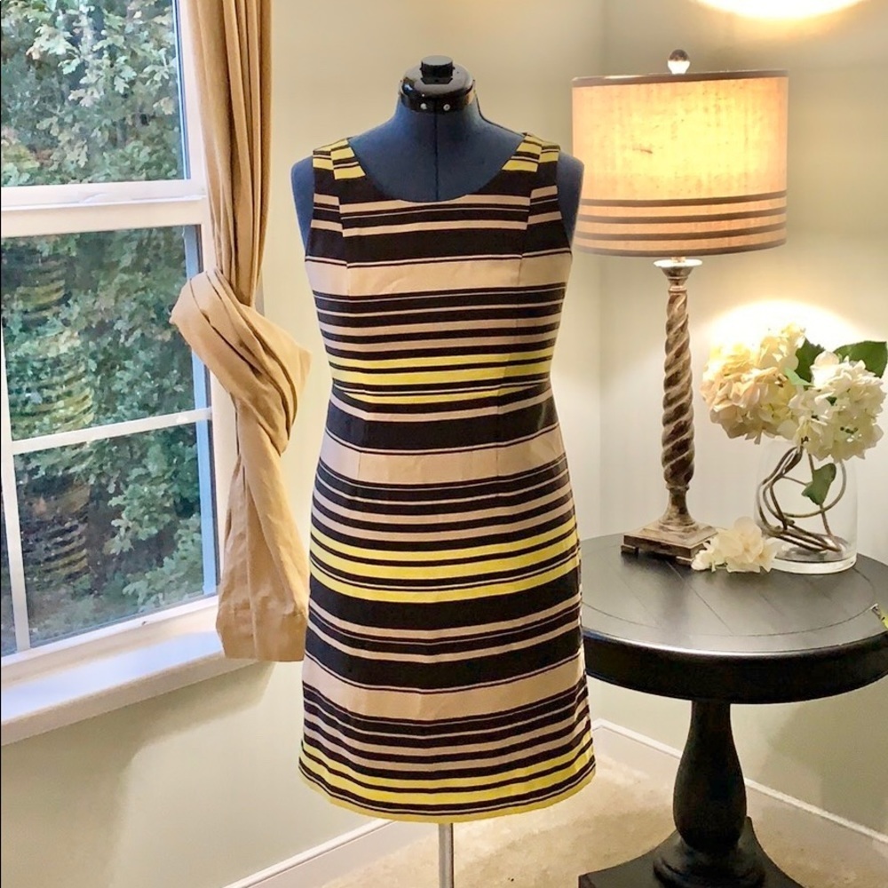 The Limited Striped Midi Dress Size 10